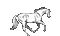 cheval - Bezmaksas animēts GIF animēts GIF