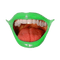 mouth green lip - ingyenes png animált GIF