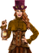 Steampunk Woman - Bogusia - Free PNG Animated GIF