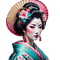 springtimes geisha - zadarmo png animovaný GIF