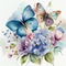 butterflies - png gratis GIF animasi