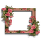 kikkapink frame vintage pink spring rose - PNG gratuit GIF animé