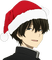 boy child kind enfant   tube  person people    manga anime santa claus noel christmas weihnachten Père Noël pere noel - gratis png animeret GIF