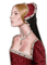 Rena Vintage red Woman Frau Prinzessin - безплатен png анимиран GIF