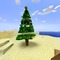 Christmas Tree in the Desert Biome - Free PNG Animated GIF