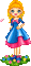 princesa - GIF animado grátis