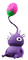 purple clay pikmin - zadarmo png animovaný GIF