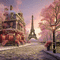 Background Paris Gif - Bogusia - Бесплатный анимированный гифка анимированный гифка