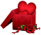 red,rose,coeur,Saint Valentin, Pelageya - PNG gratuit GIF animé