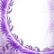 soave frame vintage corner circle abstract purple - png gratis GIF animasi