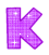 Kaz_Creations Animated Alphabet Purple K - Δωρεάν κινούμενο GIF κινούμενο GIF