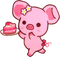 piggy girl - ücretsiz png animasyonlu GIF