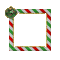 Small Christmas Frame - Darmowy animowany GIF animowany gif