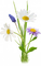 flowers spring deco  fleurs printemps - Free PNG Animated GIF