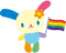 usahana pride flag - png gratuito GIF animata