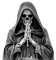 Y.A.M._Gothic skeleton - png gratuito GIF animata