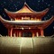 Oriental Background at Night - png gratis GIF animado