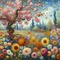 Spring garden - Free animated GIF