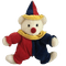 cute clown bear stuffed animal blue red yellow - png gratis GIF animado