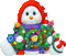 Joy- Blinking Snowman - GIF animasi gratis GIF animasi