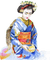 geisha - GIF animate gratis