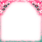 Frame.Flowers.Pink.Green - By KittyKatLuv65 - Free PNG Animated GIF