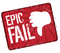 epic fail - zadarmo png animovaný GIF