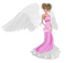 Angel in Pink - kostenlos png Animiertes GIF