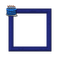 Small Blue Frame - darmowe png animowany gif