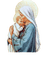 Jungfrau Maria mit Kind - nemokama png animuotas GIF
