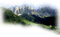 paysage montagne - PNG gratuit GIF animé