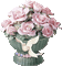 Pink Roses Glitter - GIF animate gratis GIF animata