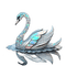 Opal Swan - Free PNG Animated GIF