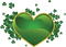 Kaz_Creations St.Patricks Day Deco Heart Love - gratis png animeret GIF
