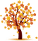 fall autumn tree arbre baum - zadarmo png animovaný GIF