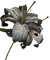 black grey lily - безплатен png анимиран GIF