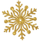 christmas noel snowflake gold - Free PNG Animated GIF