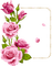 Rose Frame - δωρεάν png κινούμενο GIF