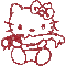 Zombie Hello Kitty - Besplatni animirani GIF animirani GIF
