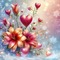 love valentines day background - бесплатно png анимированный гифка