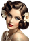 frau, woman, femme, art deco, vintage - безплатен png анимиран GIF