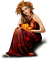 Woman Autumn Pumpkin - Bogusia - Free PNG Animated GIF