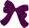 purple bow - png gratuito GIF animata