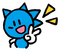 Sonic Sketchog - GIF animado grátis