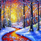 kikkapink winter background animated gif snow - Безплатен анимиран GIF анимиран GIF