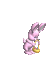 pink bunny - GIF animé gratuit GIF animé