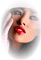 MMarcia rosto feminino femme woman - png gratuito GIF animata