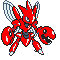 Scizor Pokémon pixel