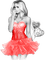 soave woman fashion valentine balloon heart - 免费PNG 动画 GIF