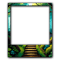 ♡§m3§♡ vintage frame jungle forest green - png gratuito GIF animata
